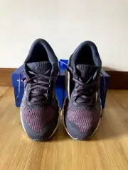 Mizuno Wave Horizon 5 Womens Size 7.5 Navy Blue Purple Running Shoes