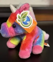 Wild Republic Pocketkins Rainbow Unicorn 5 Inches Soft Plush Toys Ages 3+ and Up