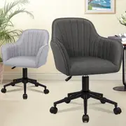 ALFORDSON Office Chair Fabric Swivel Armchair Computer Adult Kids Alvis Series