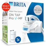 Water Filter System on TAP Pro V-MF 600L Removes 99.99% Bacteria PFAS LCD Timer.