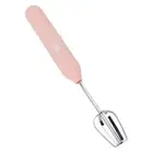 (Pink)Electric Handheld Egg Beater Electric Milk Frother Coffee Blender Milks