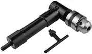 NUZAMAS Metal Head Right Angle Bend Extension Chuck 90 Degree Drill Attachment Adaptor 8mm Hex Shank Power Electric Drill Tool