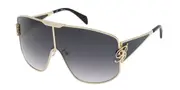 Blumarine SBM182 0300 Men's Sunglasses Gold Size 99