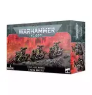 Chaos Space Marines Bikers - Warhammer 40k - Brand New! 43-08