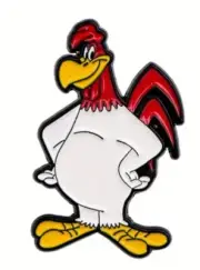 Classic WB Cartoon characters enamel pin - Foghorn Leghorn #2 - Free AU Post