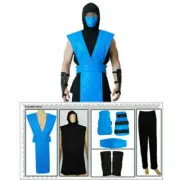Mortal Kombat Sub-Zero-Cosplay Costume Mask for Adult Men custom made