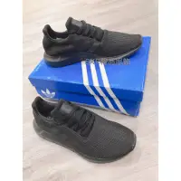 在飛比找蝦皮購物優惠-［SKR精品服飾］Adidas Swift Run全黑色慢跑