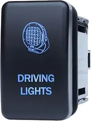 Push Button Switch DRIVING LIGHTS FOR FORD Ranger (2011-2015) FORD PK Ranger (2007-2011) Mazda BT-50 BT50 (2011-2020) 12V 3A ON/OFF