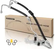 A-Premium Power Steering Hose Pressure Hose Line Assembly Compatible with BMW 328i xDrive 2009-2013 328xi 2007-2008 2.0L 3.0L Pump To Gear