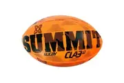 Summit Global Classic Grip Rugby Union Ball Size 5 - Orange
