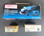 Makita 4-1/2" Paddle Switch Angle Grinder Model 9557PB