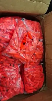 Hookers Terminal Tackle 2" Red Cigar Peg Fishing Floats Bag of 100 Count