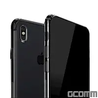 在飛比找Yahoo奇摩購物中心優惠-GCOMM iPhone Xs Max 清透圓角防滑邊保護殼