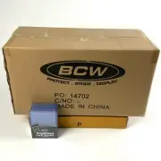 (1000) BCW 3x4 Regular Trading Card Toploaders Rigid Cases Top Loaders Case