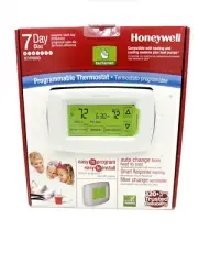 Honeywell RTH7600D1030 Home 7-Day Programmable Thermostat Touchscreen Display