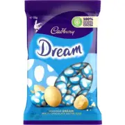 Cadbury Dream Milky White Chocolate Easter Eggs - 110g