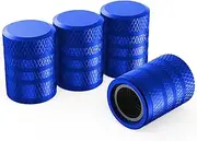 Tire Valve Stem Caps, Blue(4 Pack)