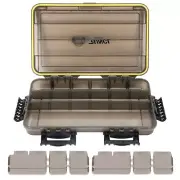 Fishing Tackle Box, Waterproof Tray for Jigs Lures, Thicker Floating Tackle U...