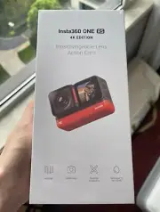Insta360 ONE RS 4K Edition Interchaneable Lens Action Camera With Box (New)