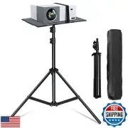 YOWHICK Projector Tripod Stand for 23" to 61", Foldable Laptop Tripod, Multif