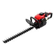 Giantz 25.4CC Petrol Hedge Trimmer 24" Dual Blade Tree Grass Pruner Cutter Tool