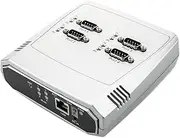BeMatik Serial Server 4 x RS232 RS422 RS485 to Ethernet TCP IP UDP RJ45 10/100 Mbps NCOM-413