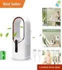 11.8 Inch Bladeless Battery Desk Fan - 3 Speed Touch Control Personal Fan