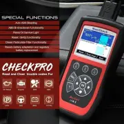 Autel MaxiCheck Pro OBD2 Diagnostic Tool Code Reader ABS Bleeding Clear Codes!