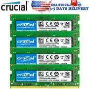 CRUCIAL DDR4 4X16GB 3200 PC4-25600 Laptop SODIMM Non-ECC 260-Pin Memory RAM
