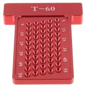 Wood Scribe Tool Hole Positioning Measuring Ruler Carpenter T- Type Ruler