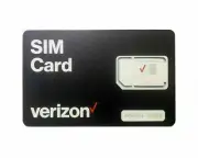 NEW VERIZON POSTPAID & PREPAID 4G 5G LTE TRI SIM CARD 3 IN 1 Micro Nano (BULK)