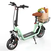 [EU DIRECT] iScooter i12 Electric Scooter 7.5Ah 36V 500W Motor 12inch Moped Electric Scooter 30-35KM Mileage Electric Sc