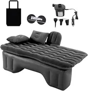 Bed Car Mattress - Travel Mattress, Portable, Car Sleeping Beds, Inflatable Car Air for Back Seat, Multifunctional Pump Sleeping Air Bed, Reusable for Camping Hiking