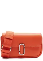 Marc Jacobs The J Marc Mini Leather Shoulder bag - Orange One Size