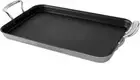 Nordic Ware 2 Burner High Sides Griddle, Black - Aluminum Non-Stick Surface