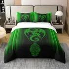 Dragon Bedding Duvet Cover 100% Set Twin Size Peach Heart Bedding Set