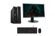 Big Dell Gaming Bundle Tower Beast Xeon/i7 Quad-core 16GB 500GB SSD 8GB NVIDIA 1080ti + 24" Monitor | Refurbished