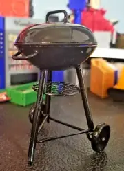 RC Scale BBQ Charcoal Barbecue Grill Rock Crawler Truck Dollhouse Mini Accessory