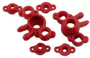 RPM Axle Carriers for Traxxas 1/16 Scale Vehicles # 73169 Red Mini E-Revo