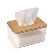 Dryer Sheet Holder 2 Pack, for Laundry Room, Table Clear Dryer Sheet Dispenser