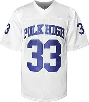 [Rioofinx] AL Bundy Football Jersey,33 Polk High Blue Shirt Mens 90S Hip Hop Clothing S-3XL