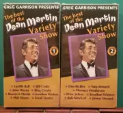 Greg Garrison Presents: The Best of the Dean Martin Varity Show Volume 1 & 2 VHS