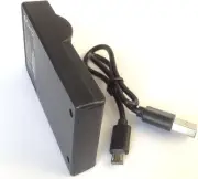 New NP-50 KLIC-7004 D-li122 D-LI68 USB Camera Battery Charger for Fuji Finepix