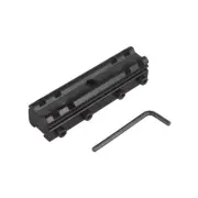 11mm 20mm Scope Base Riser Rifle Mount Rail Adapter Dovetail Weaver Picatinny
