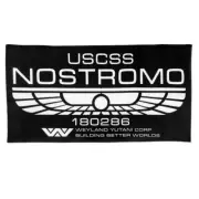 Aliens USCSS Nostromo Bath Towel Weyland Yutani Xenomorph M41A Pulse Sulaco