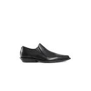 [ANN DEMEULEMEESTER] Makea Pointy Cowboy Shoes Black