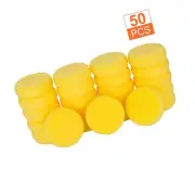 50Pcs of Synthetic Sponges, Round Watercolor Sponge for Artist Face Painting,...