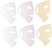 6 Pack Silicone Face Mask Covers Reusable Sheet Mask Holder for Skincare