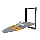 Wall Mounted Ironing Board | 36.2" X 12.2" Without Iron Holder Gray + Black