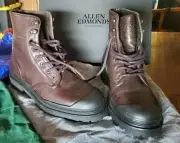 Allen Edmonds Ranger Waterproof Leather Boots 9 D Dk Brown NEW NUMBERED